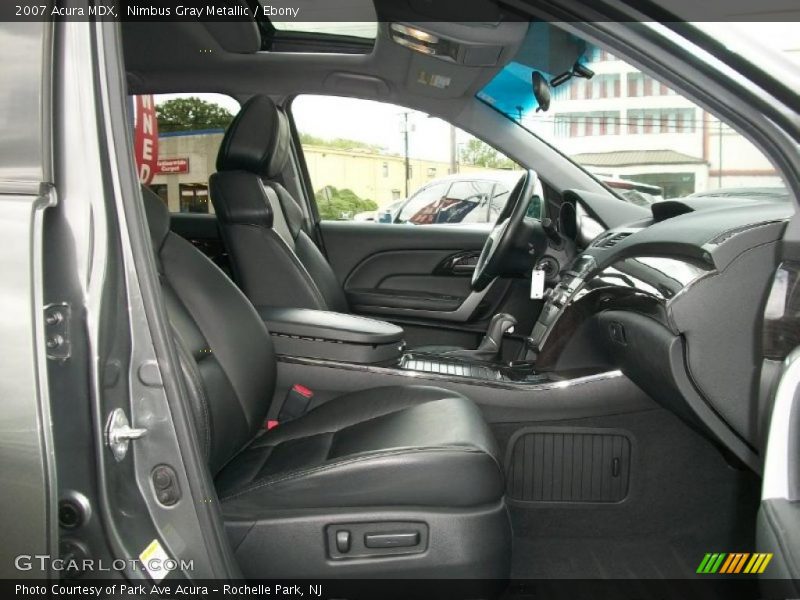 Nimbus Gray Metallic / Ebony 2007 Acura MDX