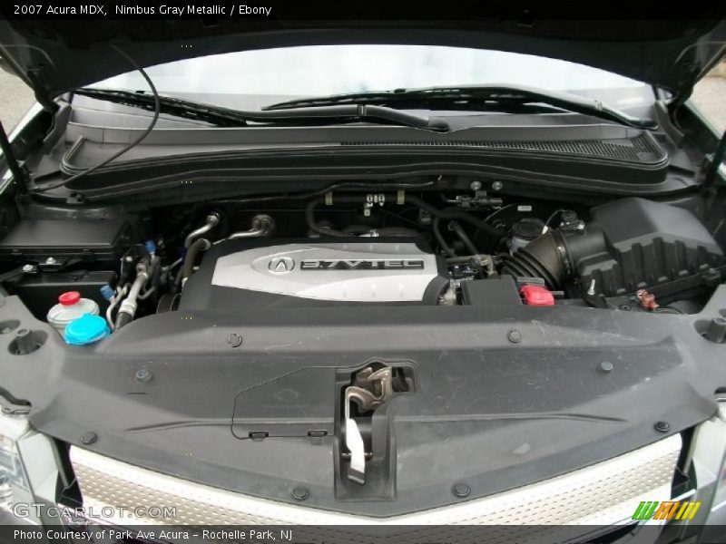 Nimbus Gray Metallic / Ebony 2007 Acura MDX