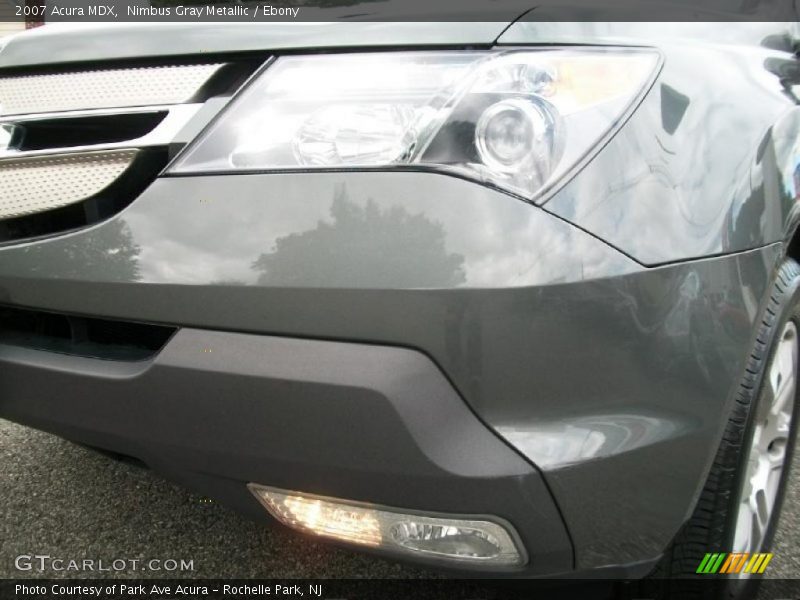 Nimbus Gray Metallic / Ebony 2007 Acura MDX