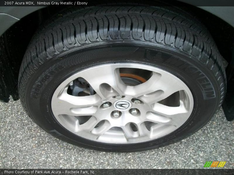 Nimbus Gray Metallic / Ebony 2007 Acura MDX