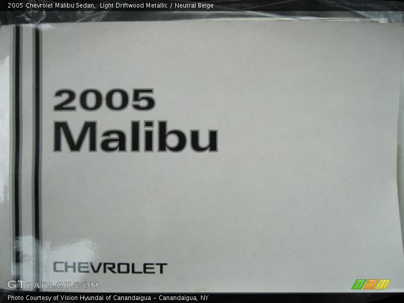 Light Driftwood Metallic / Neutral Beige 2005 Chevrolet Malibu Sedan