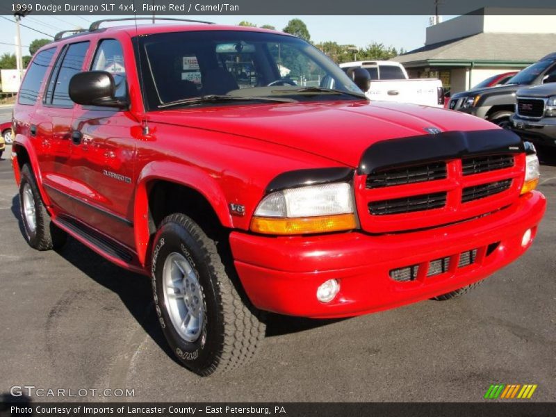 Flame Red / Camel/Tan 1999 Dodge Durango SLT 4x4