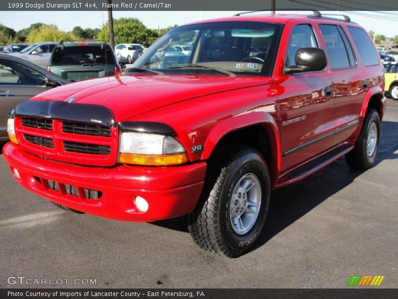 Flame Red / Camel/Tan 1999 Dodge Durango SLT 4x4