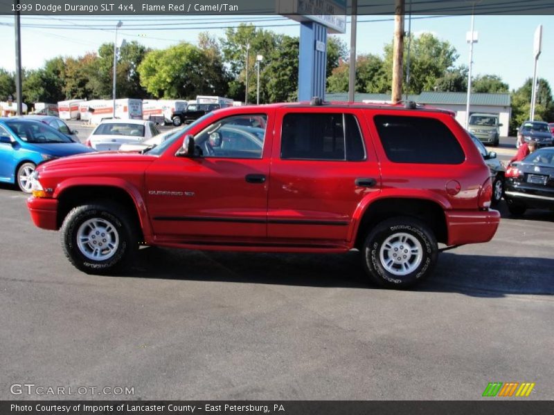 Flame Red / Camel/Tan 1999 Dodge Durango SLT 4x4