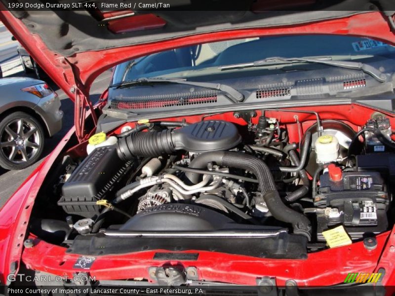 Flame Red / Camel/Tan 1999 Dodge Durango SLT 4x4
