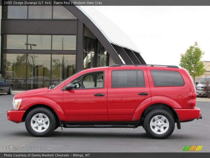 Flame Red / Medium Slate Gray 2005 Dodge Durango SLT 4x4