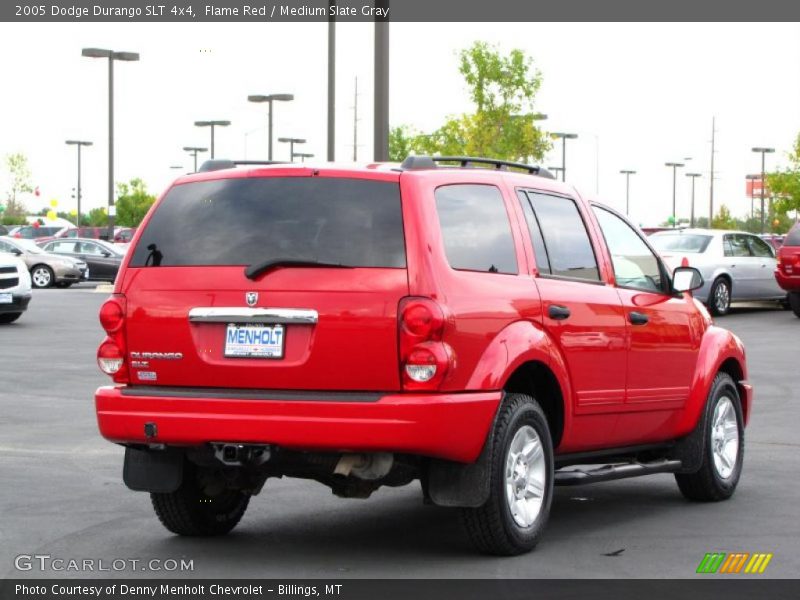 Flame Red / Medium Slate Gray 2005 Dodge Durango SLT 4x4