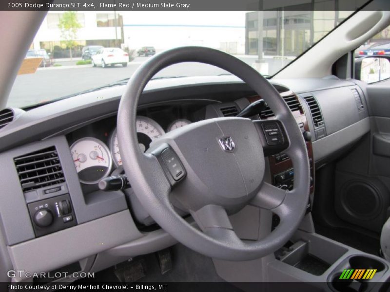 Flame Red / Medium Slate Gray 2005 Dodge Durango SLT 4x4