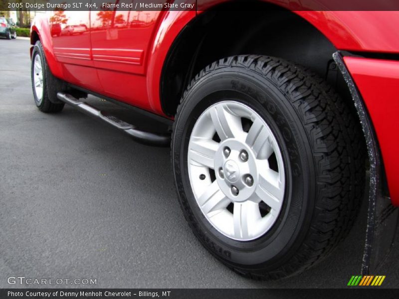 Flame Red / Medium Slate Gray 2005 Dodge Durango SLT 4x4