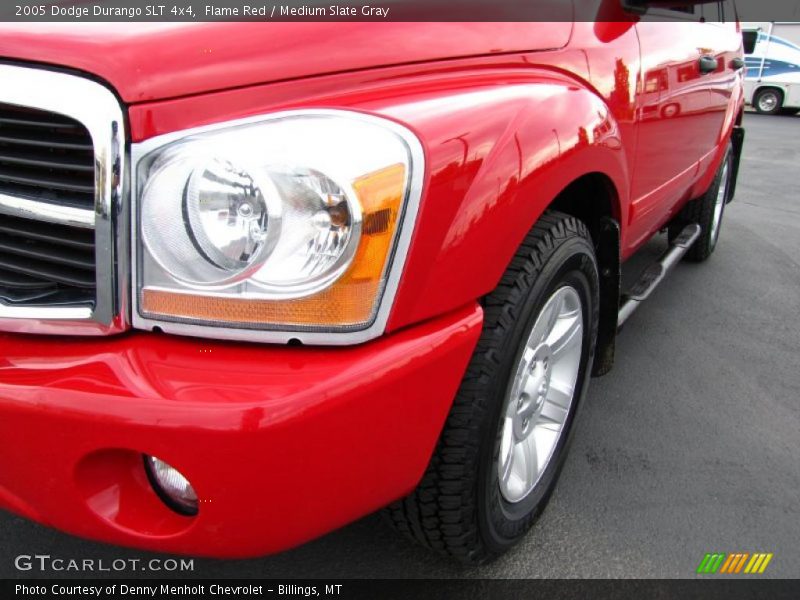 Flame Red / Medium Slate Gray 2005 Dodge Durango SLT 4x4