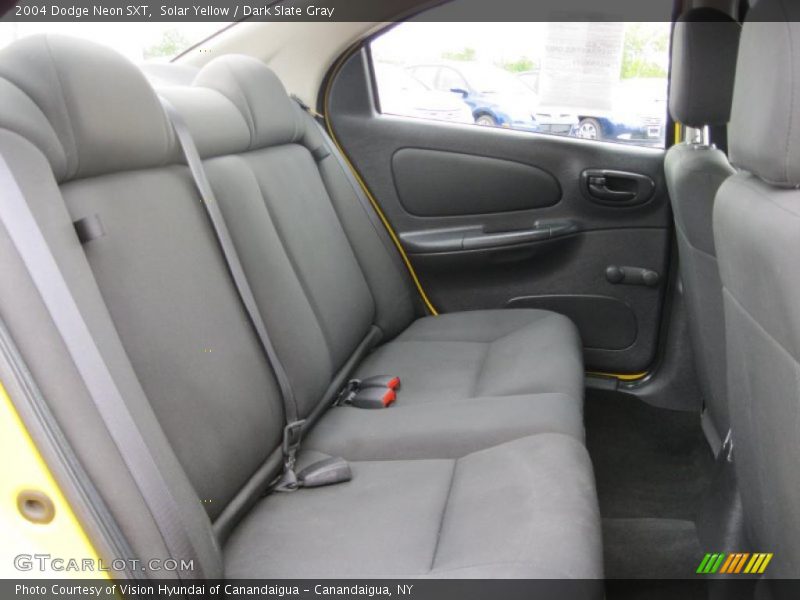 Solar Yellow / Dark Slate Gray 2004 Dodge Neon SXT