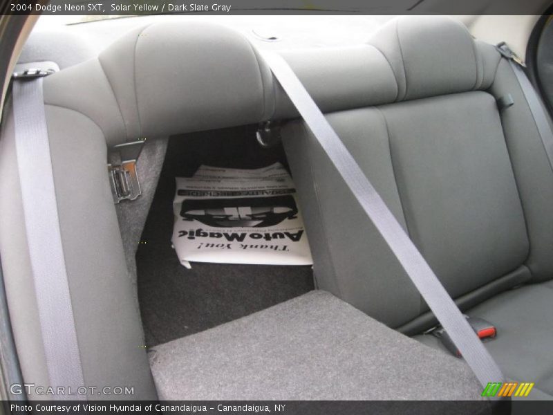 Solar Yellow / Dark Slate Gray 2004 Dodge Neon SXT