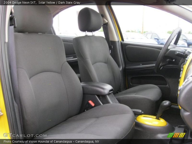 Solar Yellow / Dark Slate Gray 2004 Dodge Neon SXT