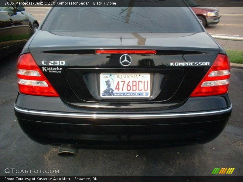 Black / Stone 2005 Mercedes-Benz C 230 Kompressor Sedan