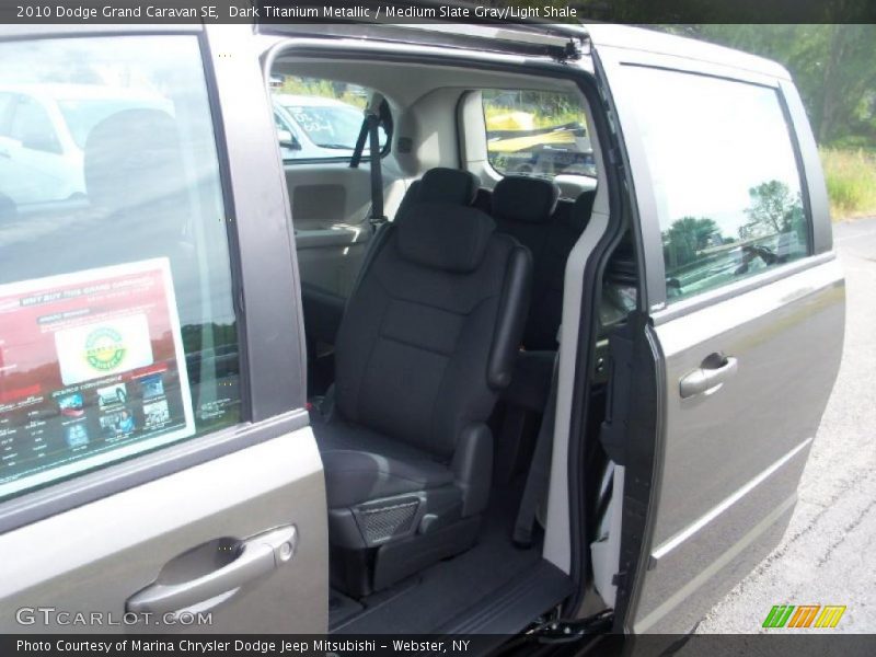 Dark Titanium Metallic / Medium Slate Gray/Light Shale 2010 Dodge Grand Caravan SE