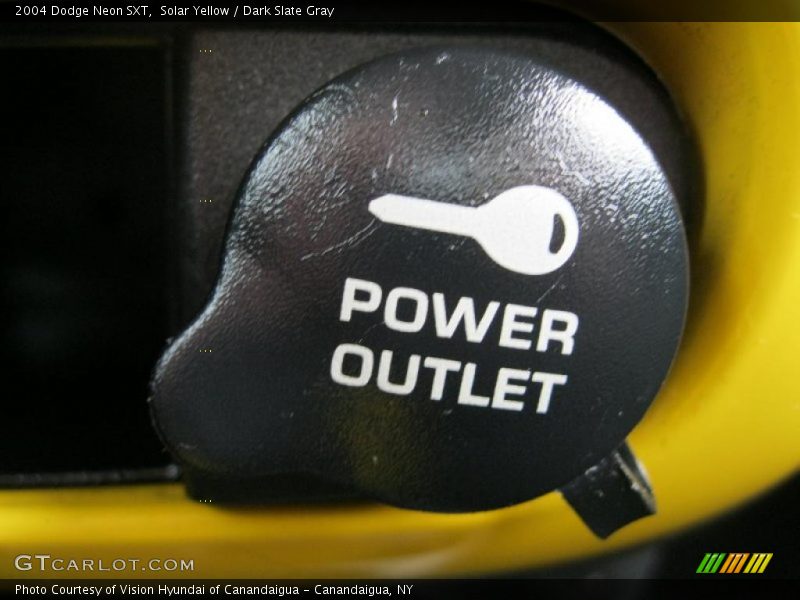 Solar Yellow / Dark Slate Gray 2004 Dodge Neon SXT