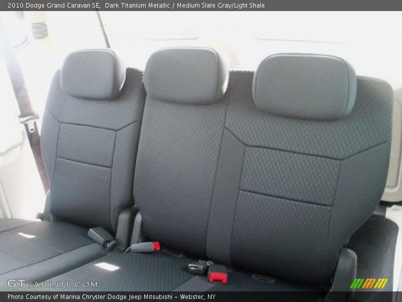 Dark Titanium Metallic / Medium Slate Gray/Light Shale 2010 Dodge Grand Caravan SE