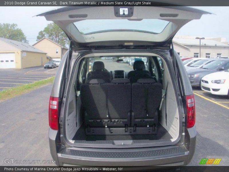 Dark Titanium Metallic / Medium Slate Gray/Light Shale 2010 Dodge Grand Caravan SE