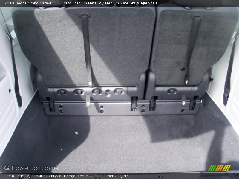 Dark Titanium Metallic / Medium Slate Gray/Light Shale 2010 Dodge Grand Caravan SE