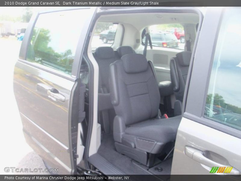 Dark Titanium Metallic / Medium Slate Gray/Light Shale 2010 Dodge Grand Caravan SE