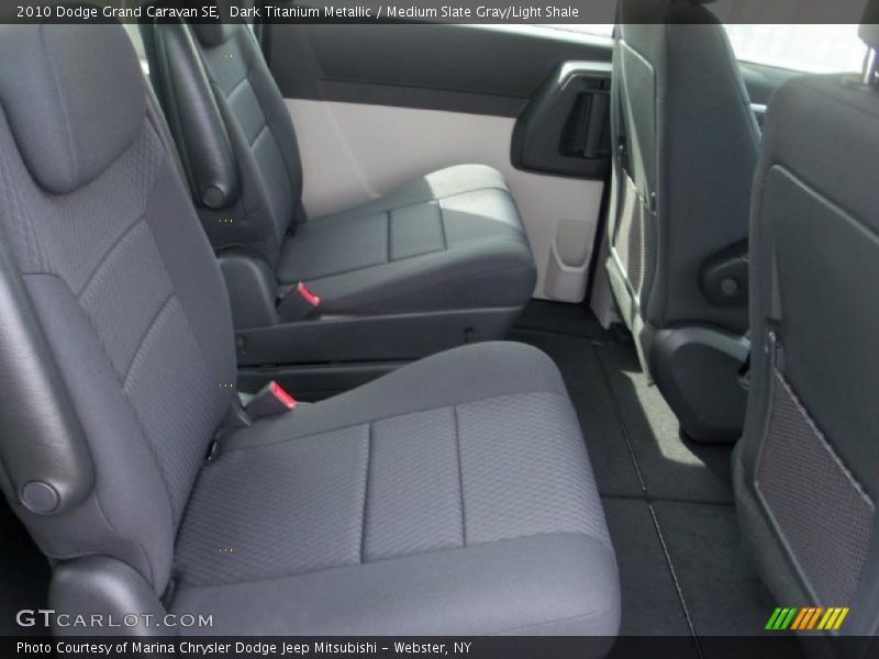Dark Titanium Metallic / Medium Slate Gray/Light Shale 2010 Dodge Grand Caravan SE