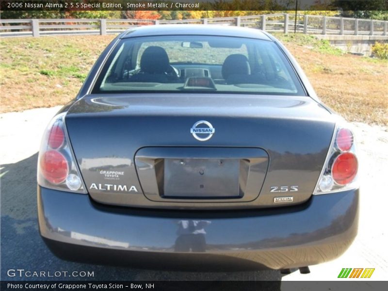 Smoke Metallic / Charcoal 2006 Nissan Altima 2.5 S Special Edition