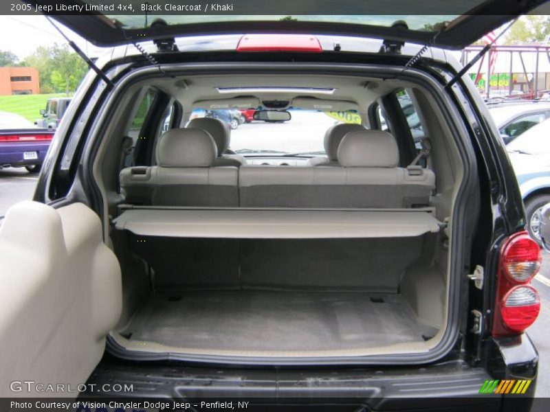 Black Clearcoat / Khaki 2005 Jeep Liberty Limited 4x4