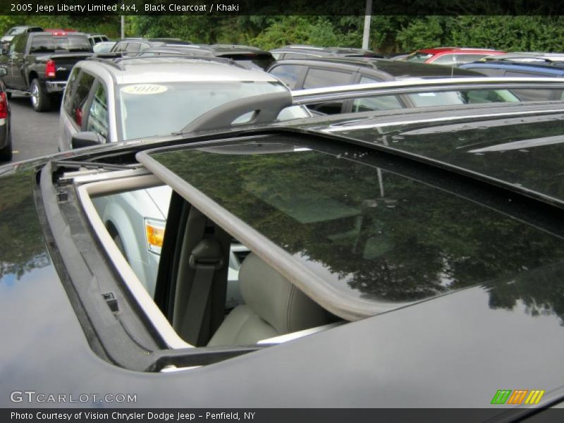 Black Clearcoat / Khaki 2005 Jeep Liberty Limited 4x4