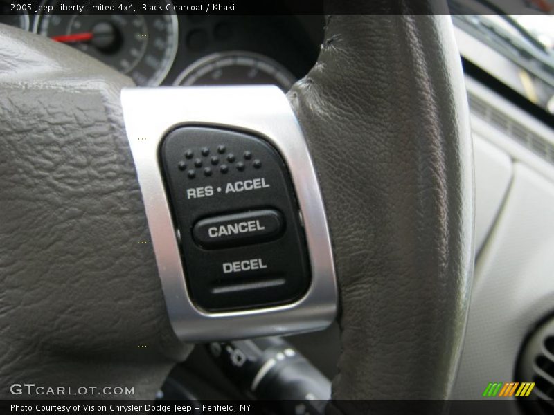 Black Clearcoat / Khaki 2005 Jeep Liberty Limited 4x4