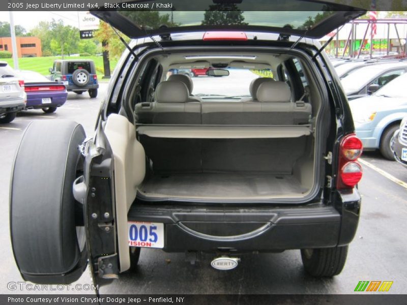 Black Clearcoat / Khaki 2005 Jeep Liberty Limited 4x4