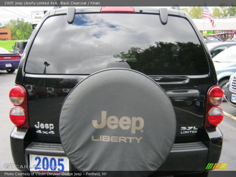 Black Clearcoat / Khaki 2005 Jeep Liberty Limited 4x4
