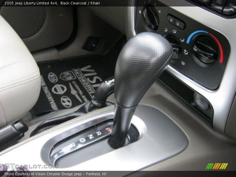 Black Clearcoat / Khaki 2005 Jeep Liberty Limited 4x4