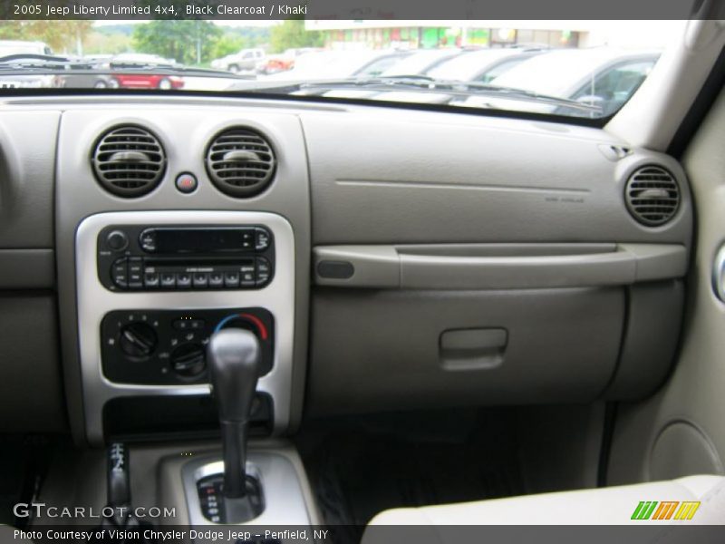Black Clearcoat / Khaki 2005 Jeep Liberty Limited 4x4
