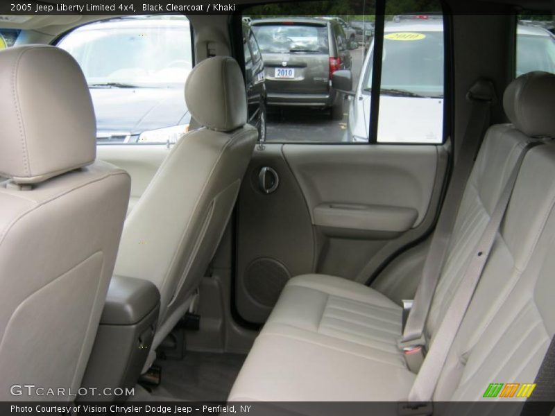 Black Clearcoat / Khaki 2005 Jeep Liberty Limited 4x4