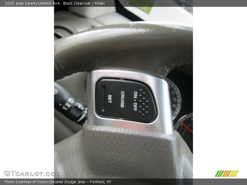 Black Clearcoat / Khaki 2005 Jeep Liberty Limited 4x4