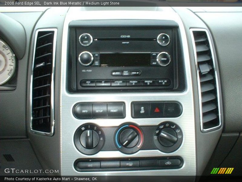 Dark Ink Blue Metallic / Medium Light Stone 2008 Ford Edge SEL