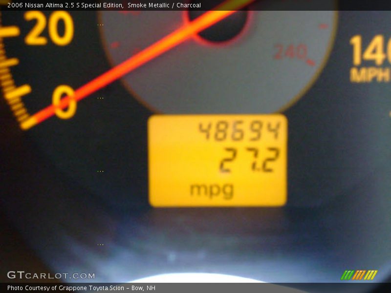 Smoke Metallic / Charcoal 2006 Nissan Altima 2.5 S Special Edition