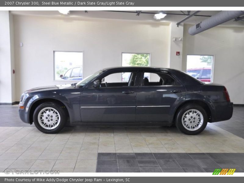 Steel Blue Metallic / Dark Slate Gray/Light Slate Gray 2007 Chrysler 300