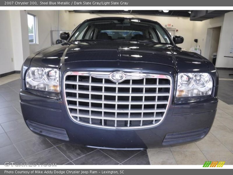 Steel Blue Metallic / Dark Slate Gray/Light Slate Gray 2007 Chrysler 300
