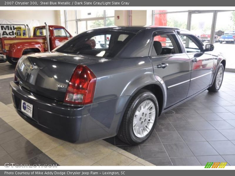 Steel Blue Metallic / Dark Slate Gray/Light Slate Gray 2007 Chrysler 300