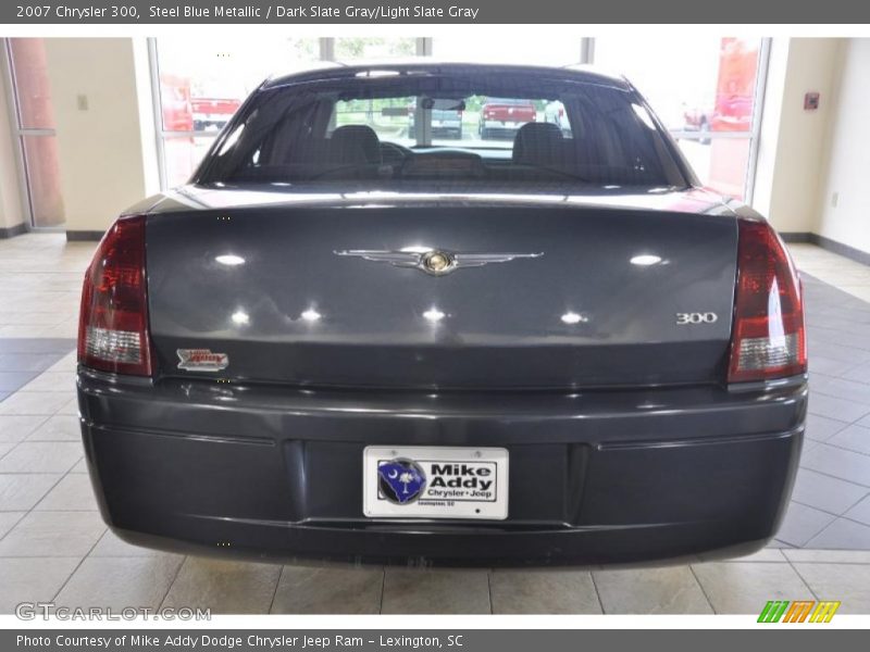 Steel Blue Metallic / Dark Slate Gray/Light Slate Gray 2007 Chrysler 300