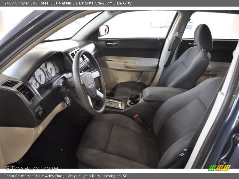 Steel Blue Metallic / Dark Slate Gray/Light Slate Gray 2007 Chrysler 300