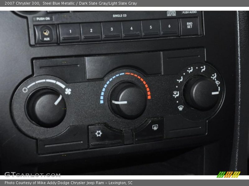Steel Blue Metallic / Dark Slate Gray/Light Slate Gray 2007 Chrysler 300