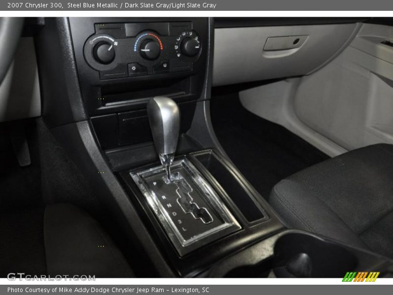 Steel Blue Metallic / Dark Slate Gray/Light Slate Gray 2007 Chrysler 300