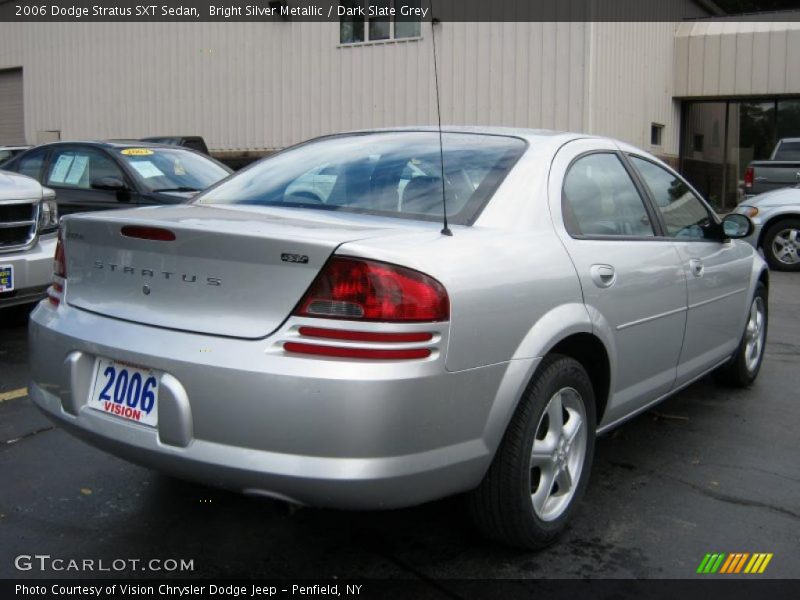 Bright Silver Metallic / Dark Slate Grey 2006 Dodge Stratus SXT Sedan