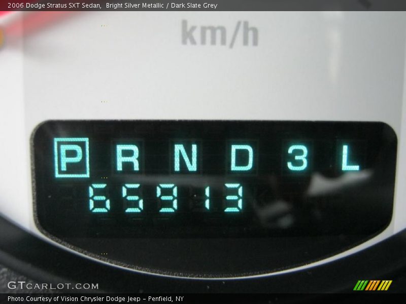 Bright Silver Metallic / Dark Slate Grey 2006 Dodge Stratus SXT Sedan