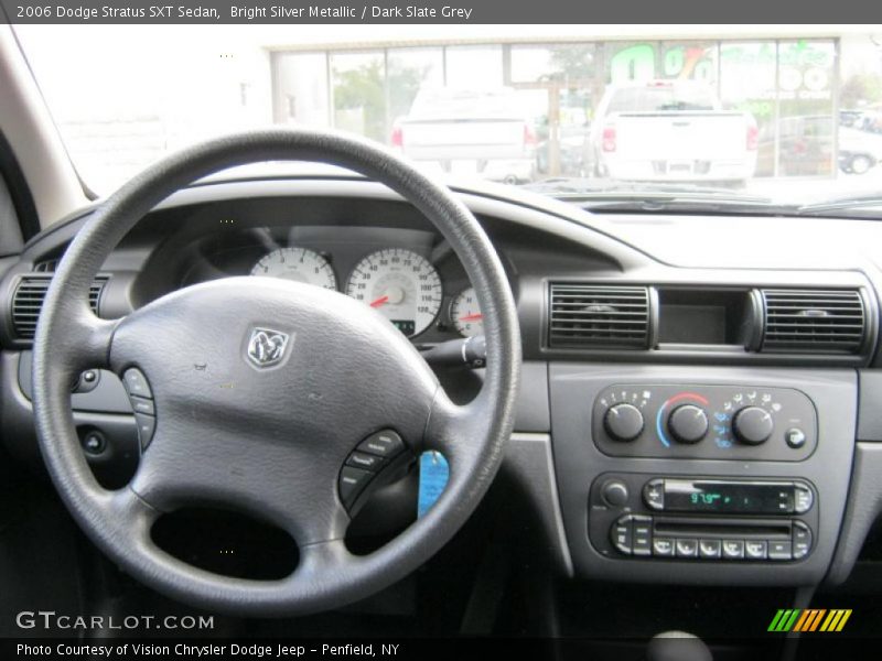 Bright Silver Metallic / Dark Slate Grey 2006 Dodge Stratus SXT Sedan