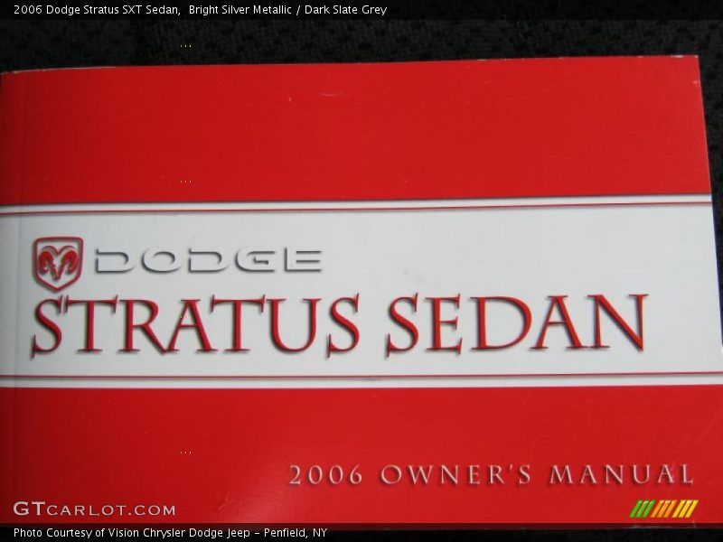Bright Silver Metallic / Dark Slate Grey 2006 Dodge Stratus SXT Sedan