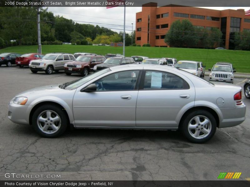 Bright Silver Metallic / Dark Slate Grey 2006 Dodge Stratus SXT Sedan