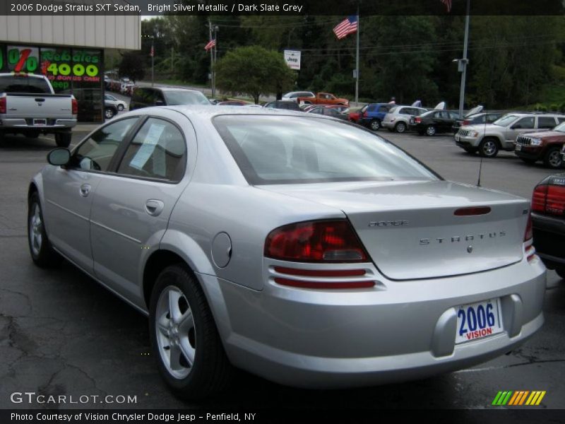 Bright Silver Metallic / Dark Slate Grey 2006 Dodge Stratus SXT Sedan